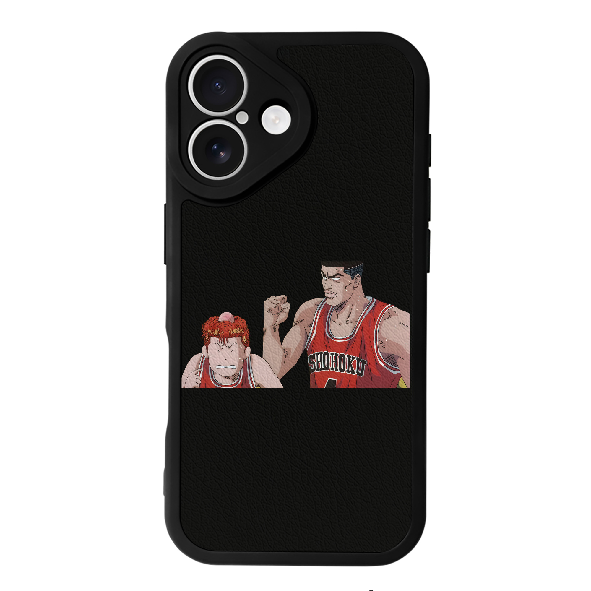 （画像用） SLAM DUNK／スラムダンク 【iPhone 16シリーズ対応】シリコンスマホケース（レザー調） 材質：シリコン